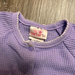 VINTAGE Carter's Purple Baby Onesie